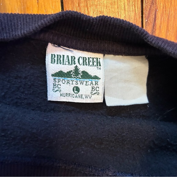 Vintage Nature Whitetail Deer Crewneck Sweatshirt Embroidered - Picture 6 of 8